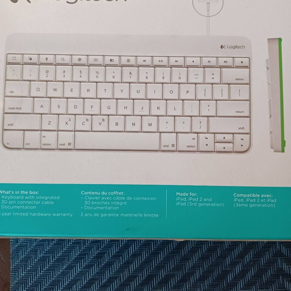Logitech IPad keyboard (New) - Picture 2 of 4